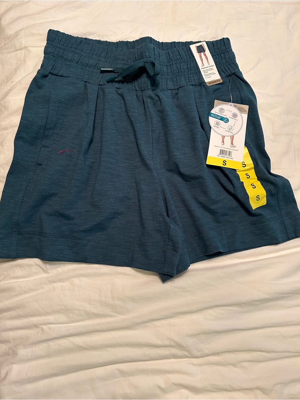 women’s mondetta everyday shorts with front pleats and side pockets